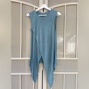 LA Made Crisscross Flowy Tank Top Blouse